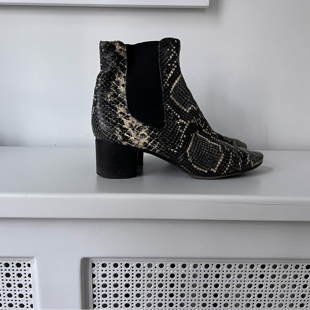 Chic Isabela Marant Danae Python Bootie - image 6